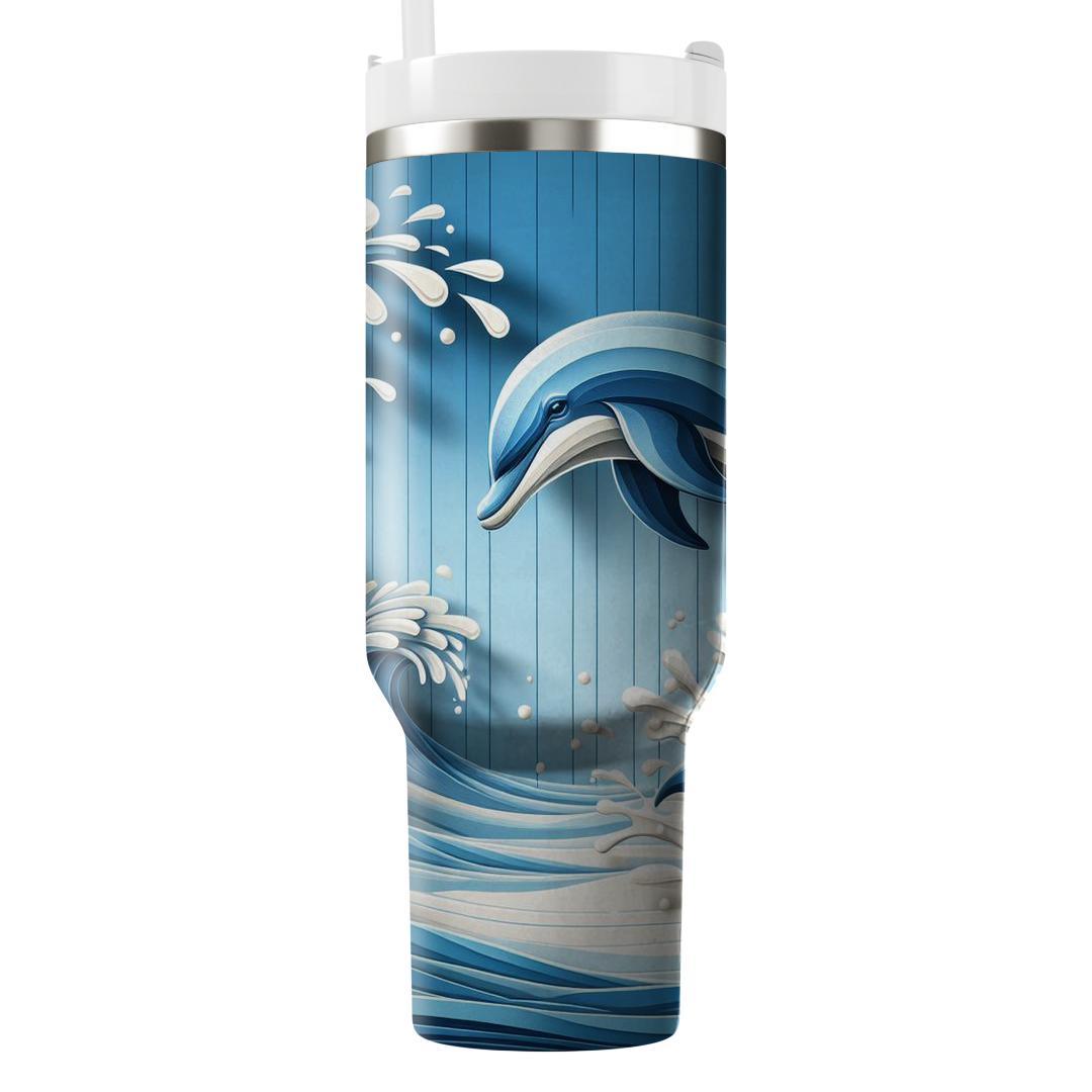 Dolphin Serenity  Tumblers With Lids