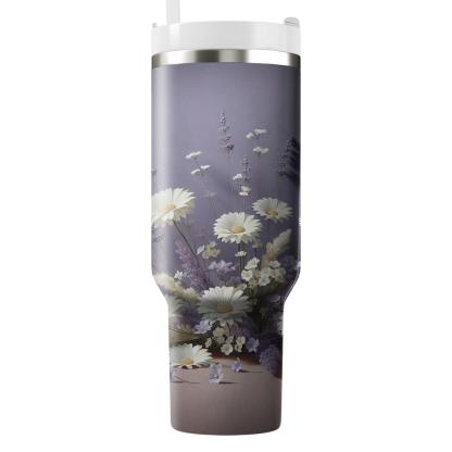 Delicate Floral Charm  Insulated Tumblers