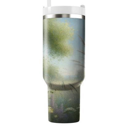 Breezy Summer Fields  Travel Tumblers