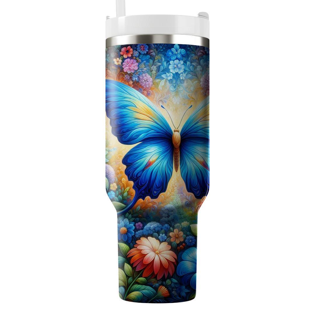 Dazzling Butterfly Bliss  Travel Tumblers