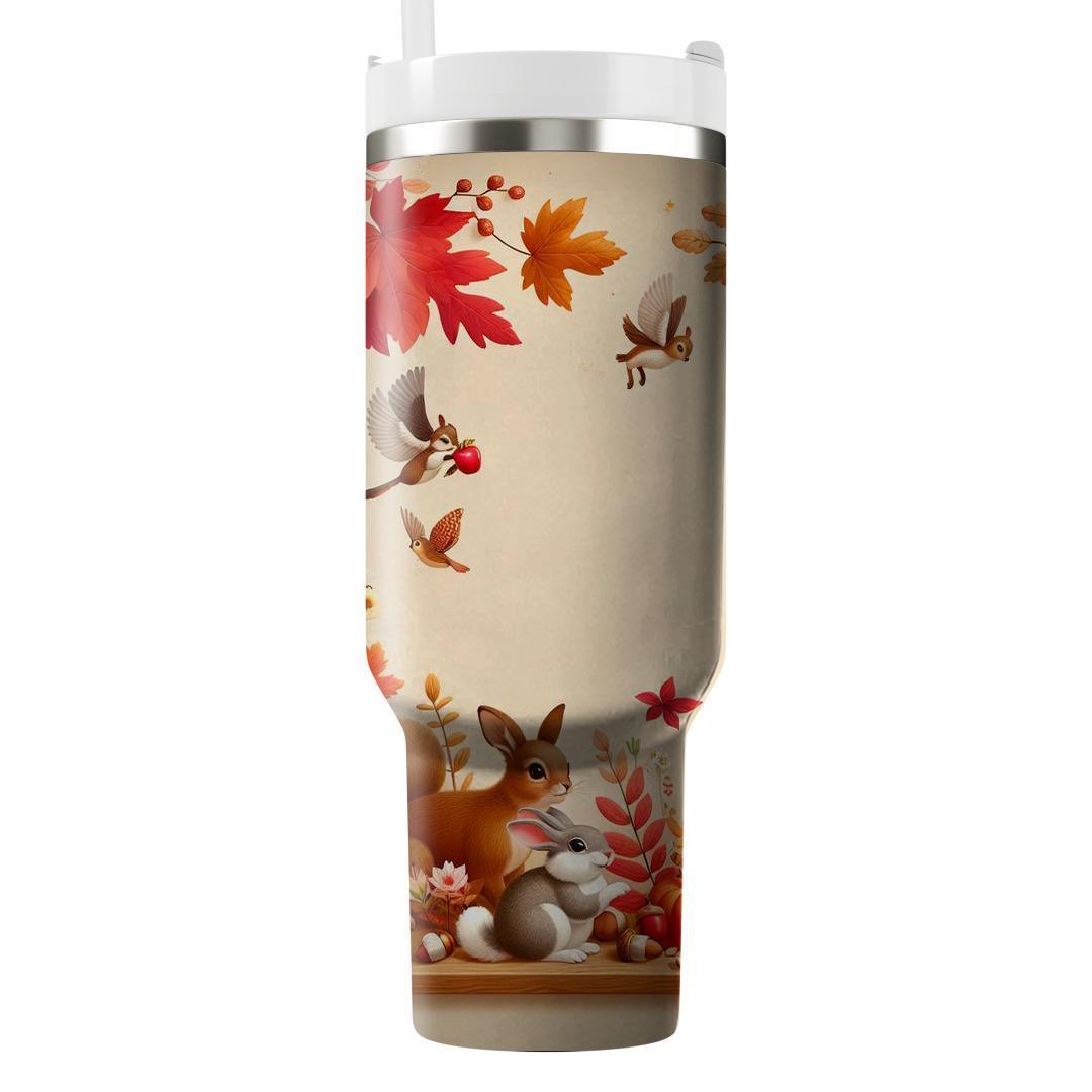 Autumn Whimsical Woodland  Travel Tumblers