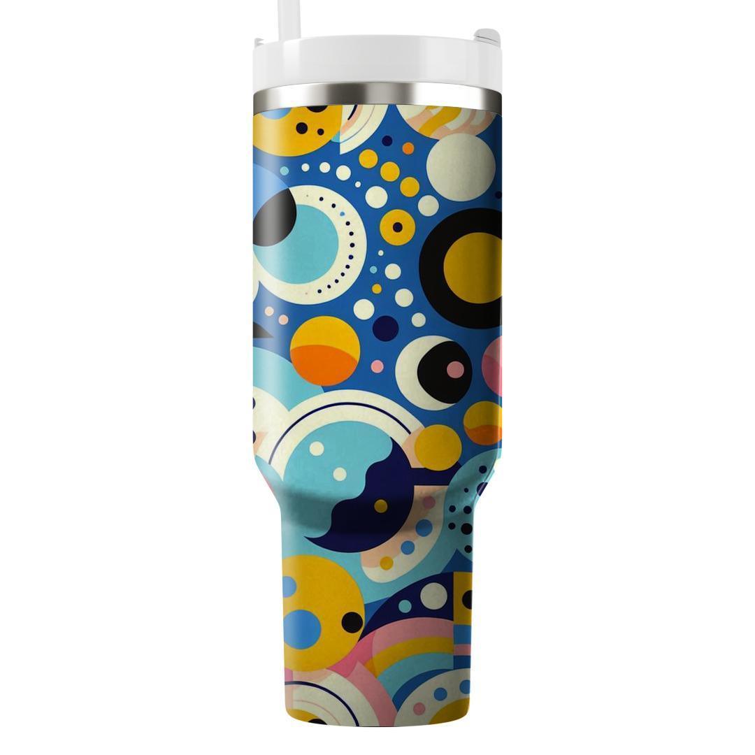 Abstract Circle Dots  Tumblers For Gifts