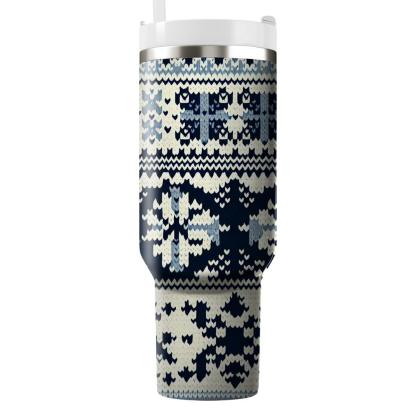 Nordic Knitted Charm  Tumblers For Gifts