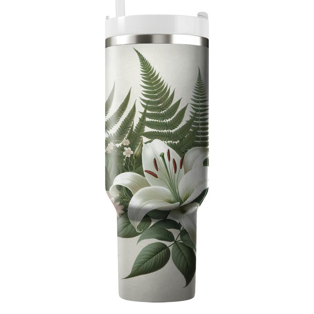 Elegant Botanical Garden  Tumbler Cups