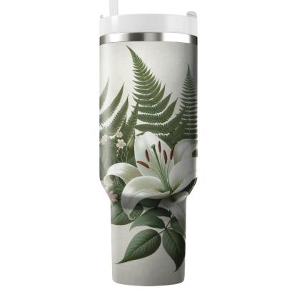Elegant Botanical Garden  Tumbler Cups