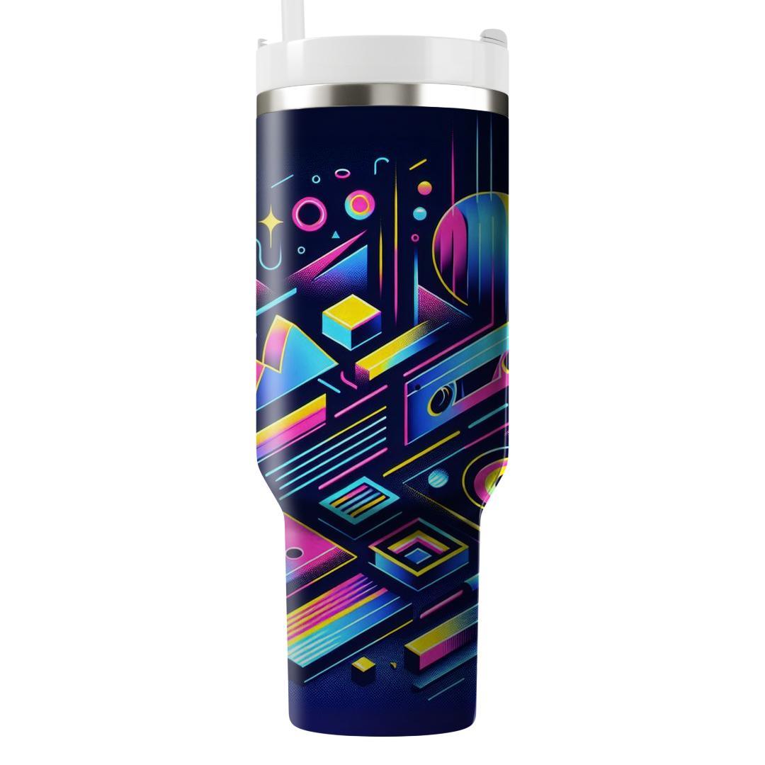 Bright Lights Retro  Decorative Tumblers