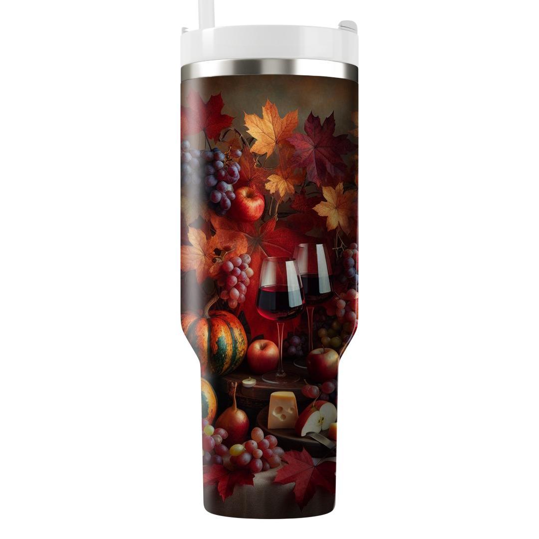 Autumn Wine & Dine  Custom Tumblers