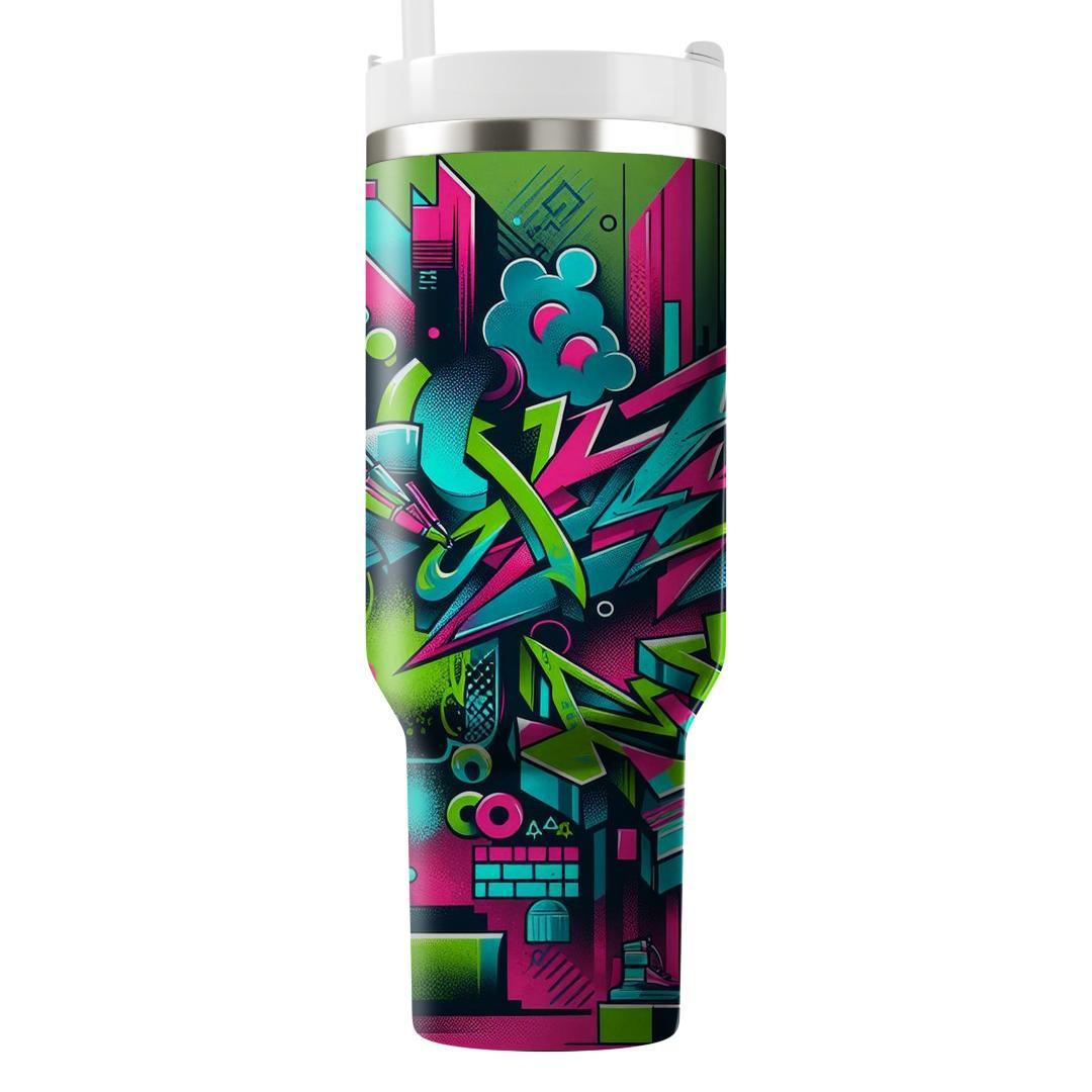 Graffiti Style  Custom Tumblers