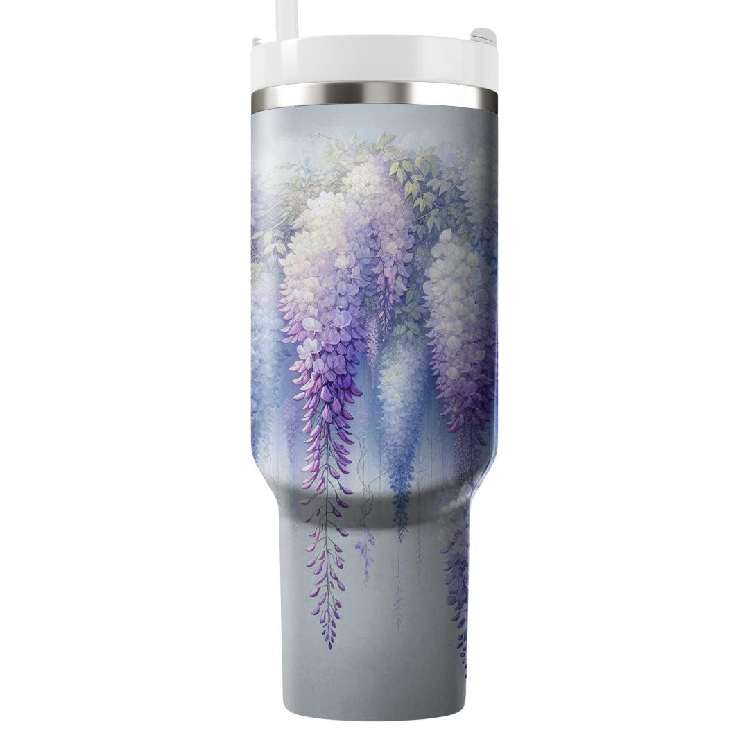 Whimsical Wisteria Wonderland  Tumbler Cups