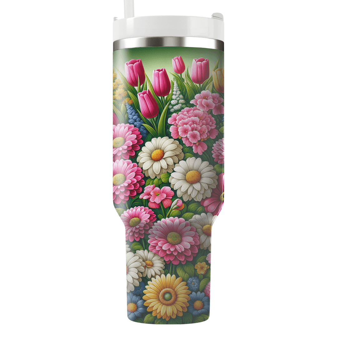 Bountiful Garden Bloom  Travel Tumblers