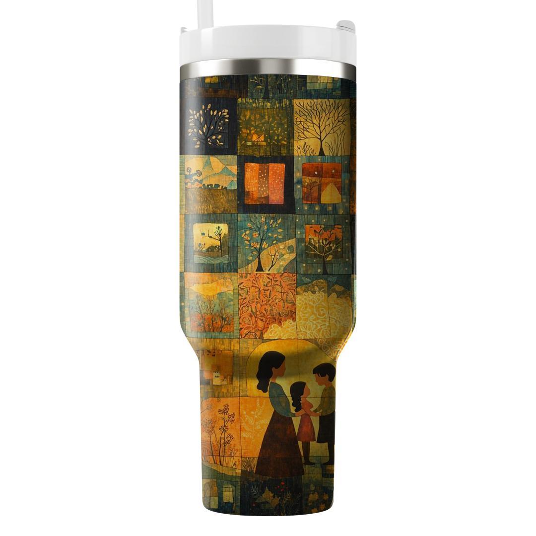 The Tapestry Of Time: Weaving Together Memories Of A Mother’s Love Tumblers With Lids