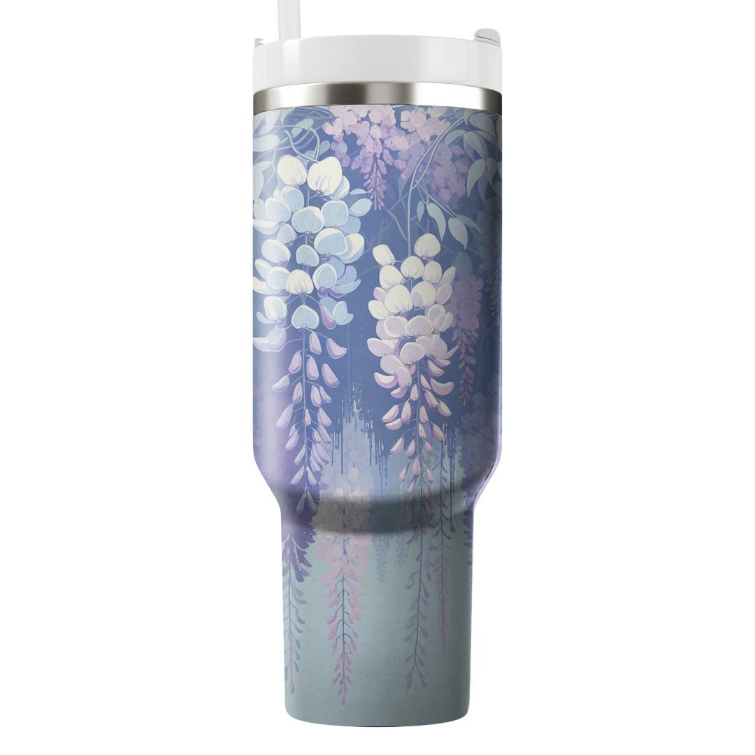 Cascading Wisteria Charm  Unique Tumblers