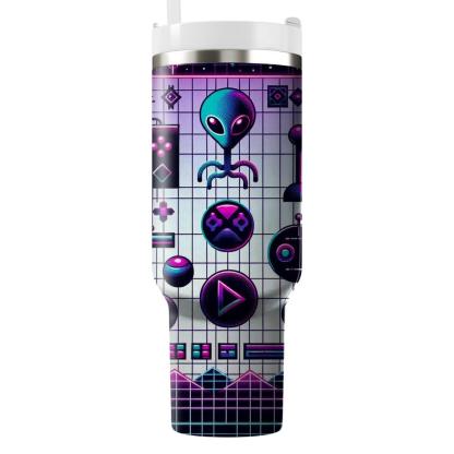 Arcade Delight  Personalized Tumblers