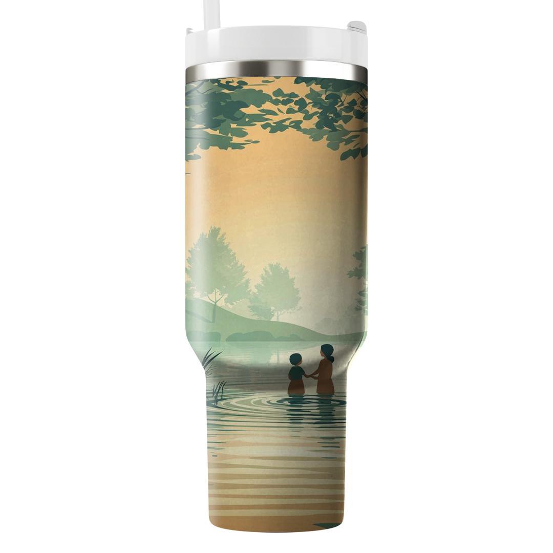 The Echoes Of A Mother’s Heart: A Resonant Love Tumblers With Lids