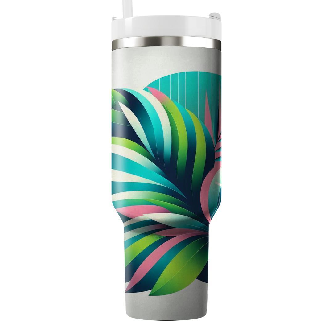  Palm Leaves  Travel Tumblers