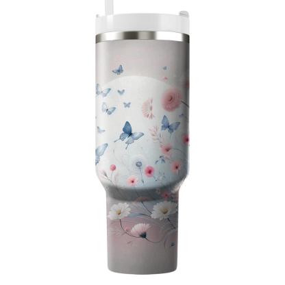 Spring Breeze Blooms  Travel Tumblers