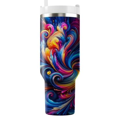 Color Burst  Travel Tumblers