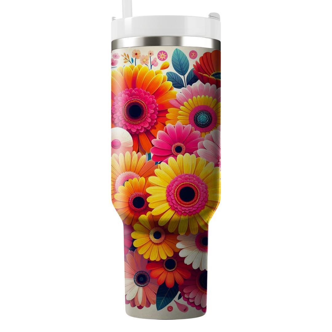 Colorful Blossom Party  Unique Tumblers