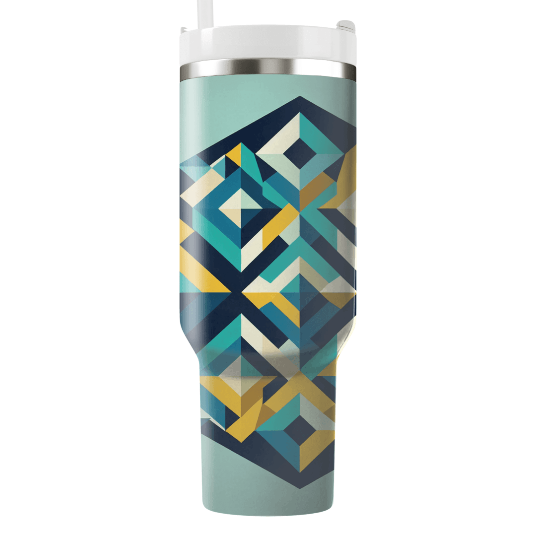 Dynamic Diamond Grid  Insulated Tumblers
