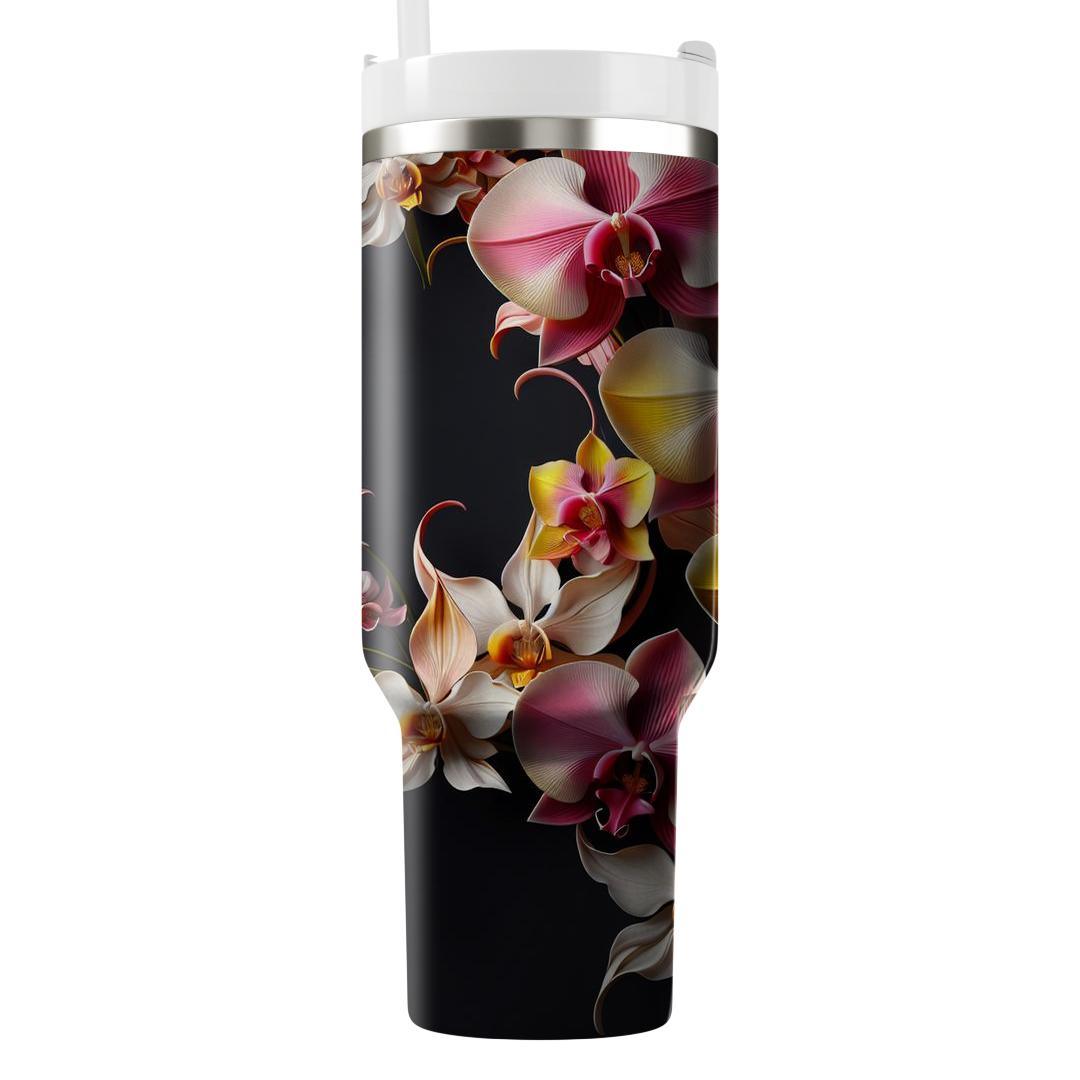 Exotic Orchid Serenade  Tumbler Cups