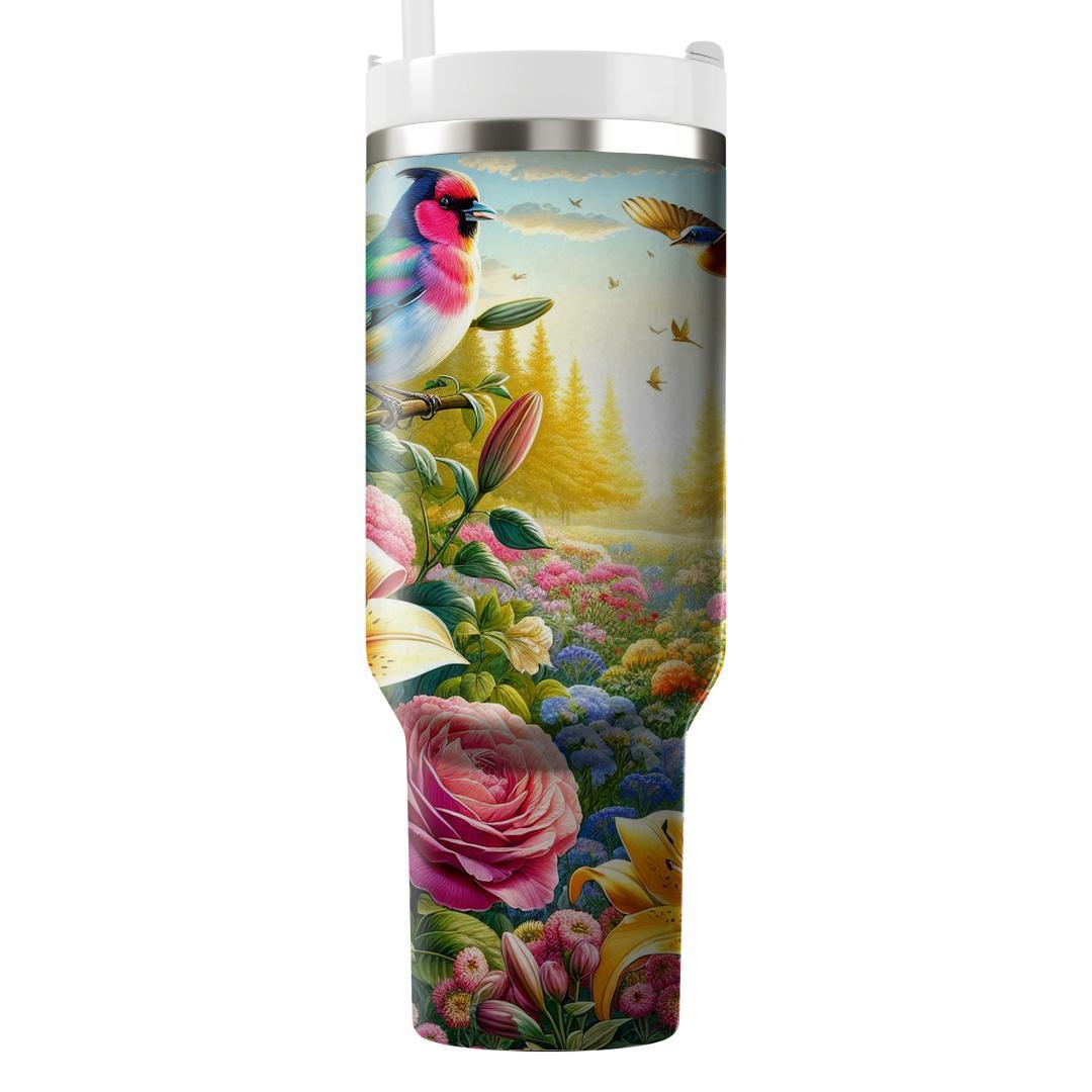 Garden Melody  Unique Tumblers