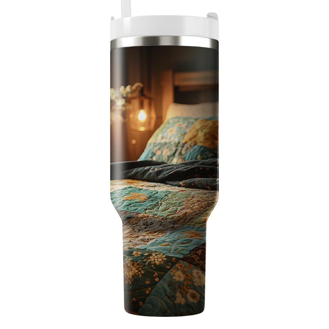 The Quilt Of Dreams: Stitched Together With Love Tumblers With Lids