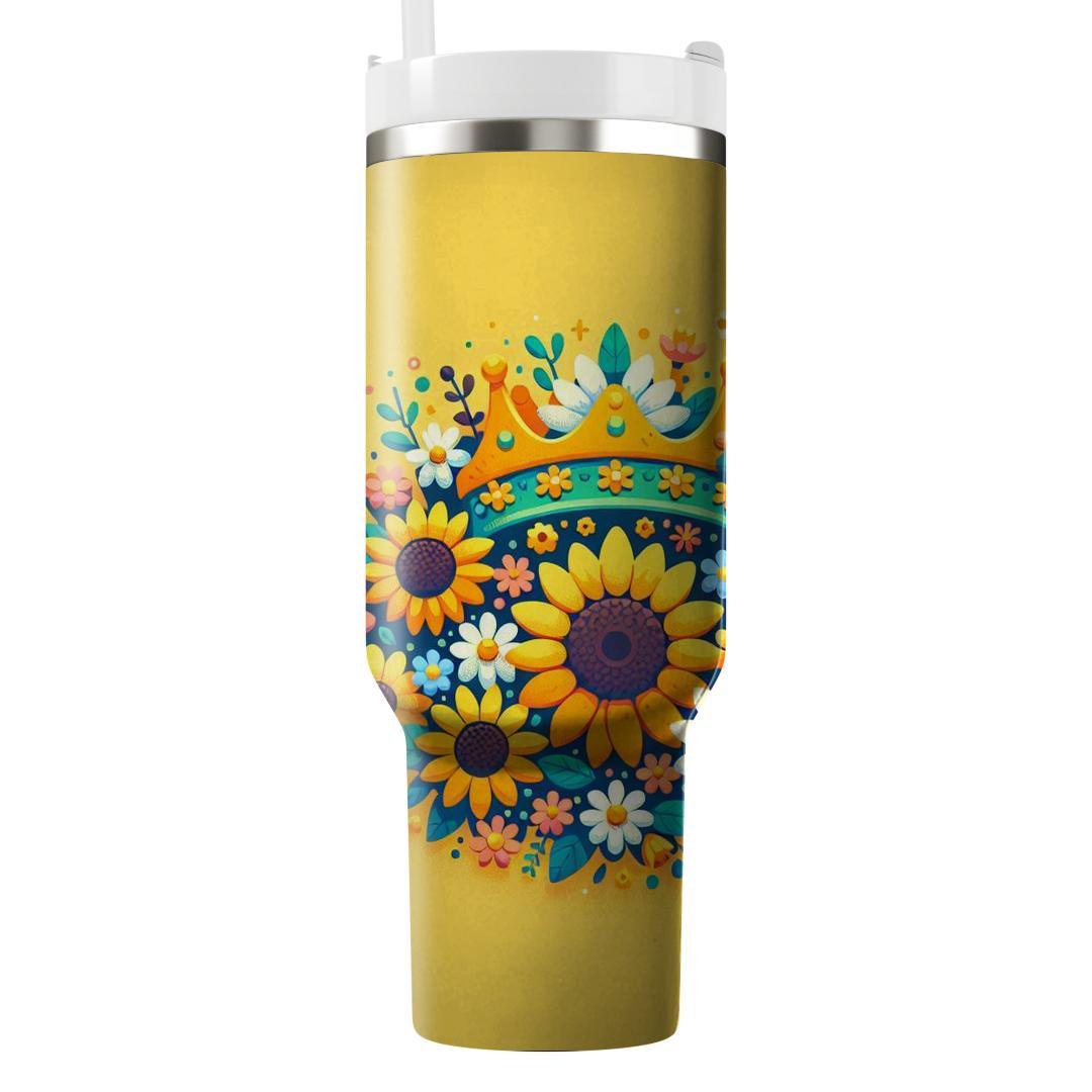 Flower Crown  Unique Tumblers