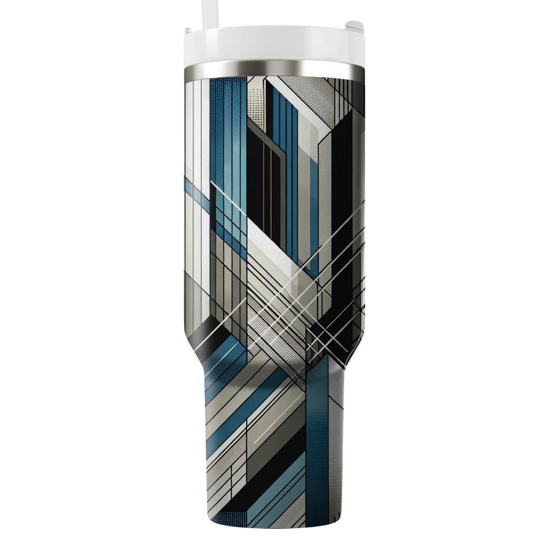 Abstract Cityscape Lines  Tumblers For Gifts