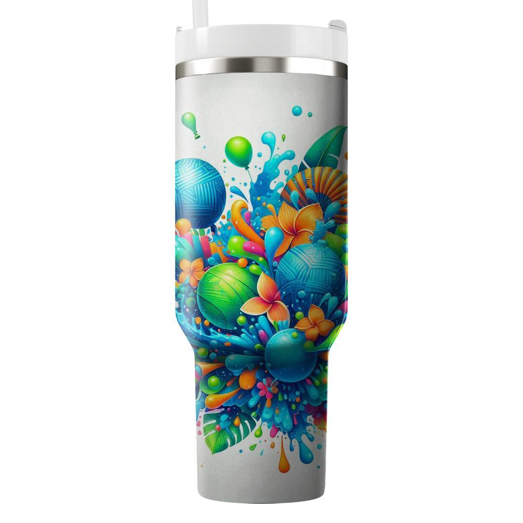Playful Splashes - Water Festival  Personalized Tumblers