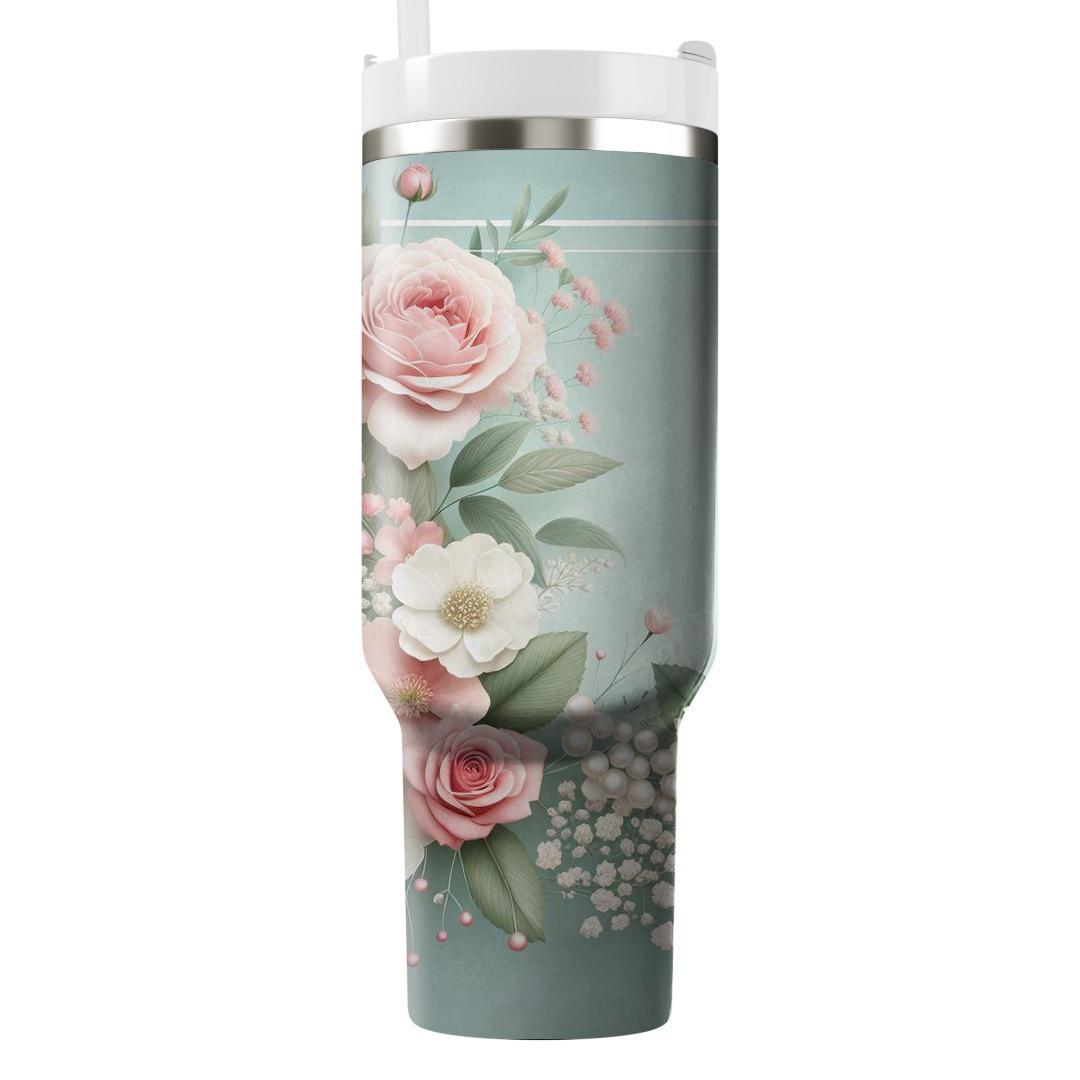 Delicate Blooming Garden  Tumblers For Gifts