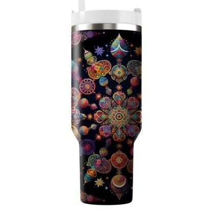 Kaleidoscope Of Celebrations - Cultural Festival  Tumblers With Lids