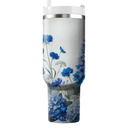 Rhapsody In Blue  Insulated Tumblers