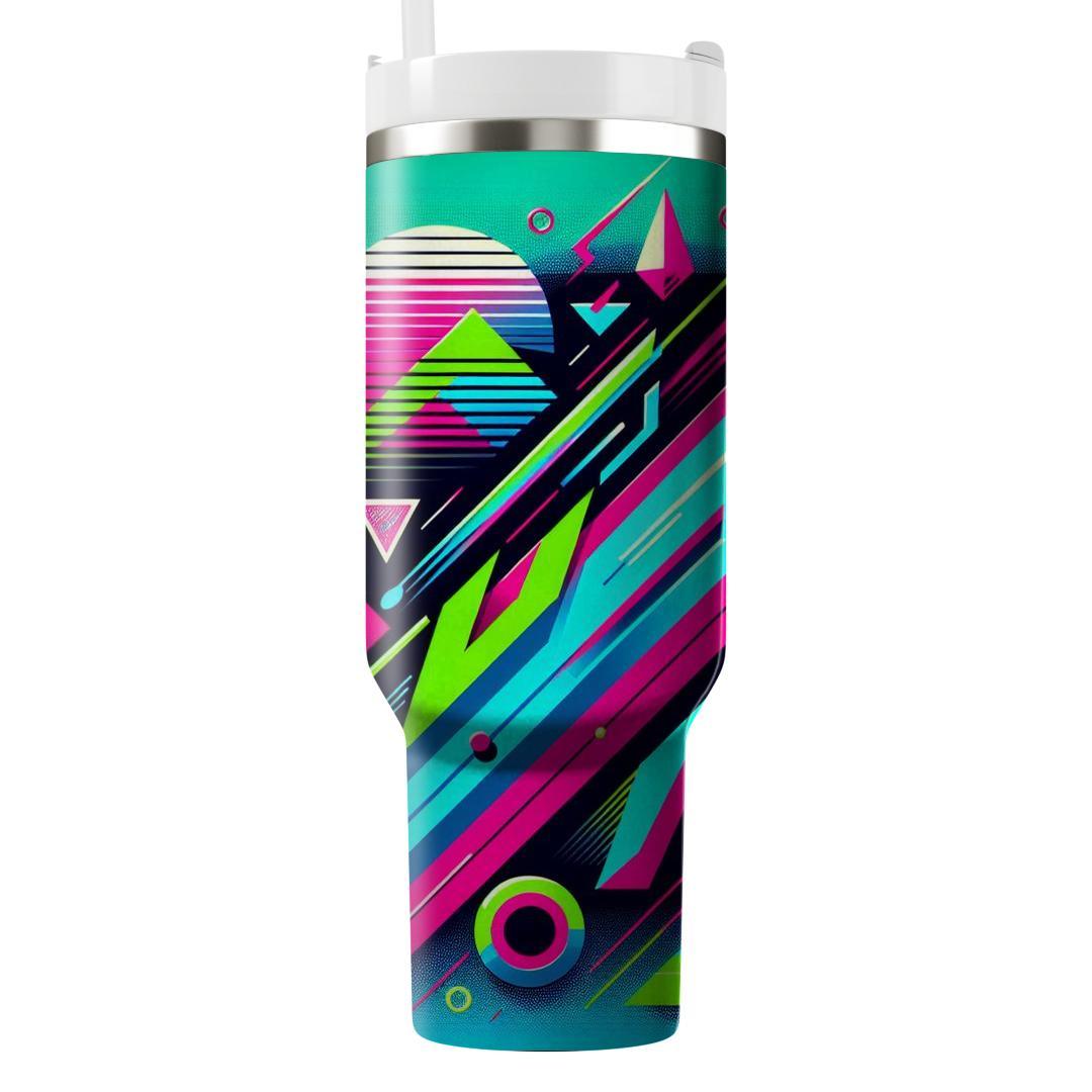 Funky Fresh 80s  Personalized Tumblers