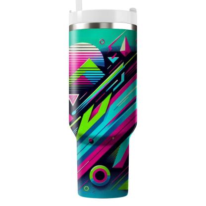 Funky Fresh 80s  Personalized Tumblers