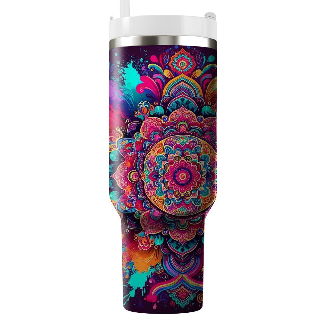 Kaleidoscope Of Culture - A Unique Festival Of Colors  Tumbler Cups