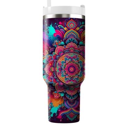 Kaleidoscope Of Culture - A Unique Festival Of Colors  Tumbler Cups