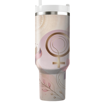 Floral Whispers - International Women’s Day  Decorative Tumblers