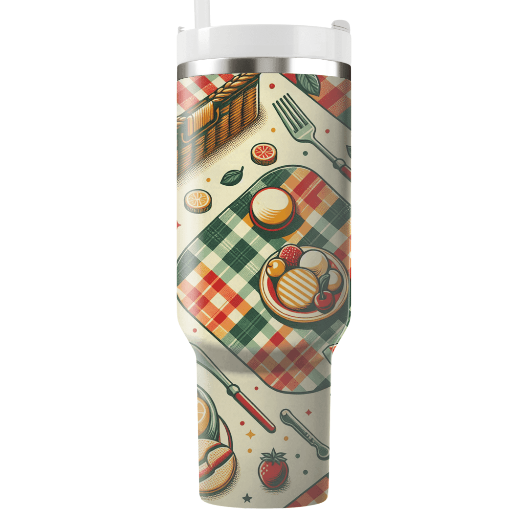 Retro Picnic Patterns  Unique Tumblers