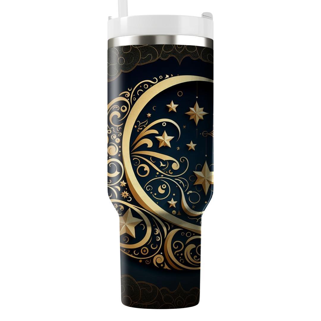 Spiritual Glow - Eid Al-fitr  Tumblers With Lids