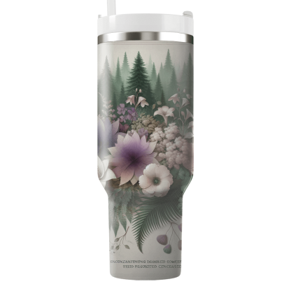 Enchanted Forest Blooms  Tumblers With Lids