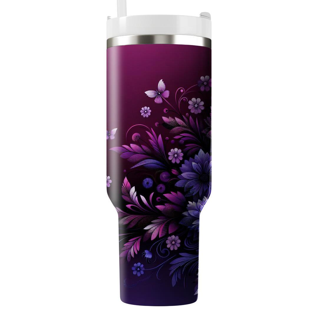 Violet Euphoria  Unique Tumblers
