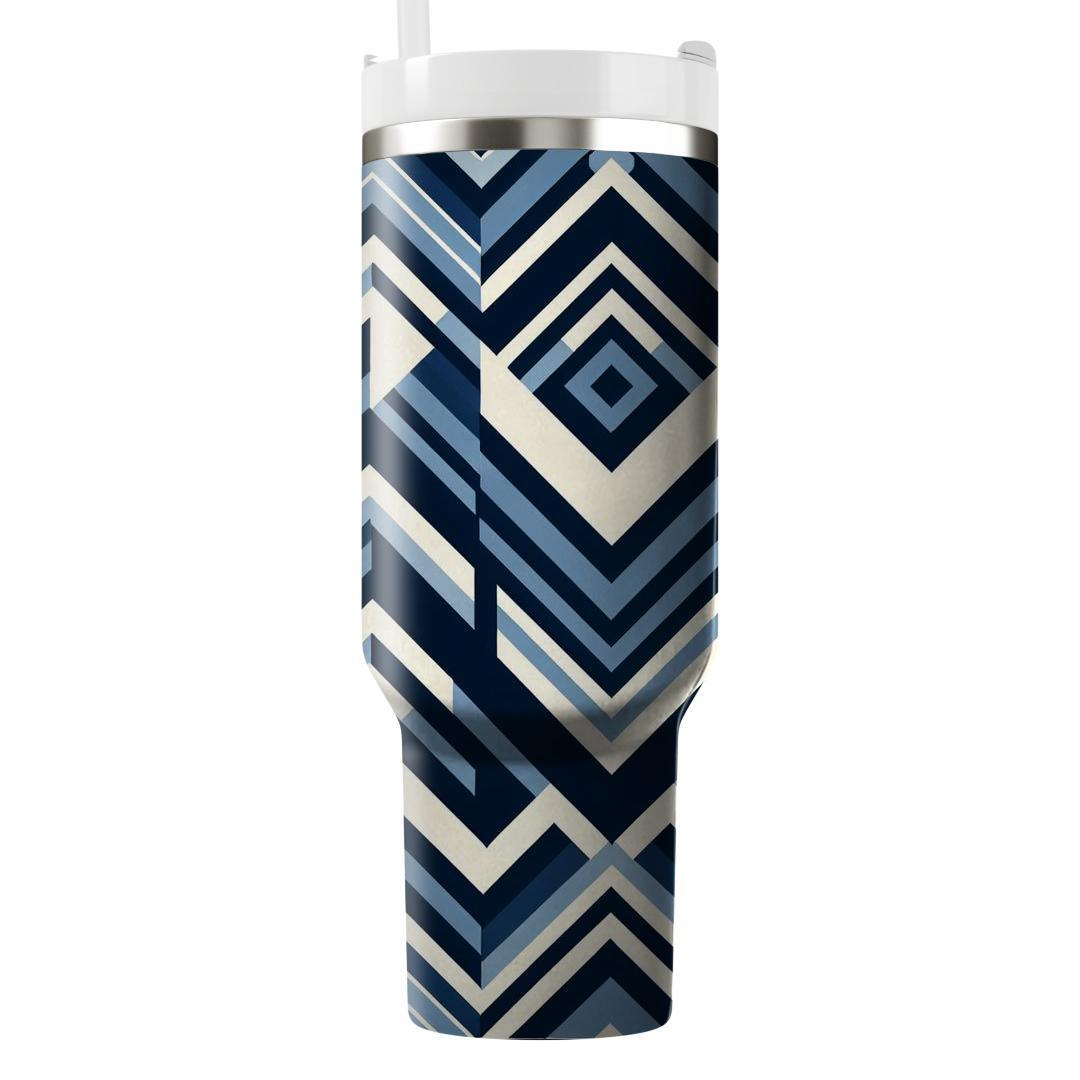 Chevron Stripe Elegance  Tumblers For Gifts