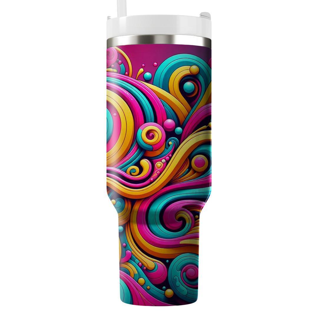  Swirl  Personalized Tumblers