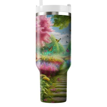 Spring Awakening Trail  Travel Tumblers