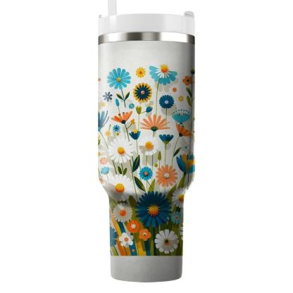 Joyful Wildflower Medley  Insulated Tumblers
