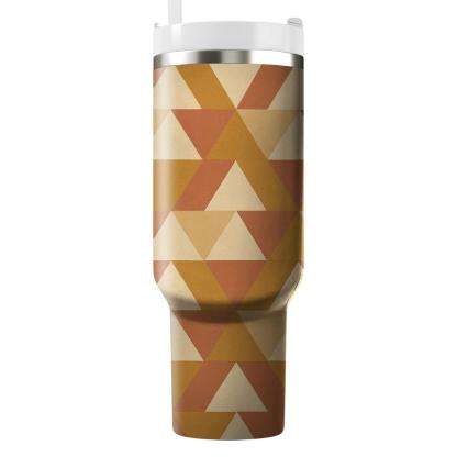 Triangular Desert Mirage Unique Tumblers