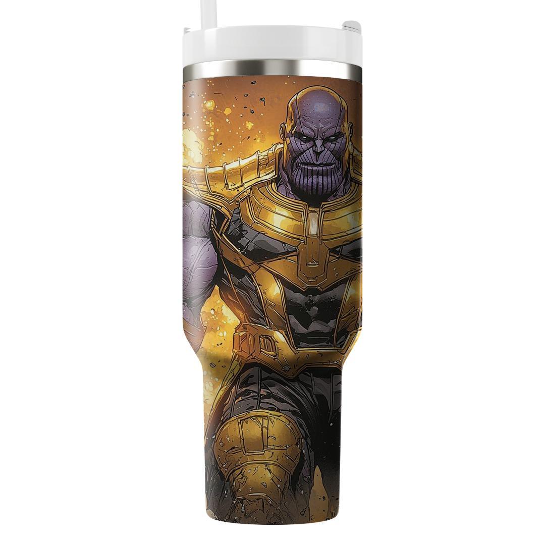 Josh Brolin: The Dark Titan Of Thanos Decorative Tumblers