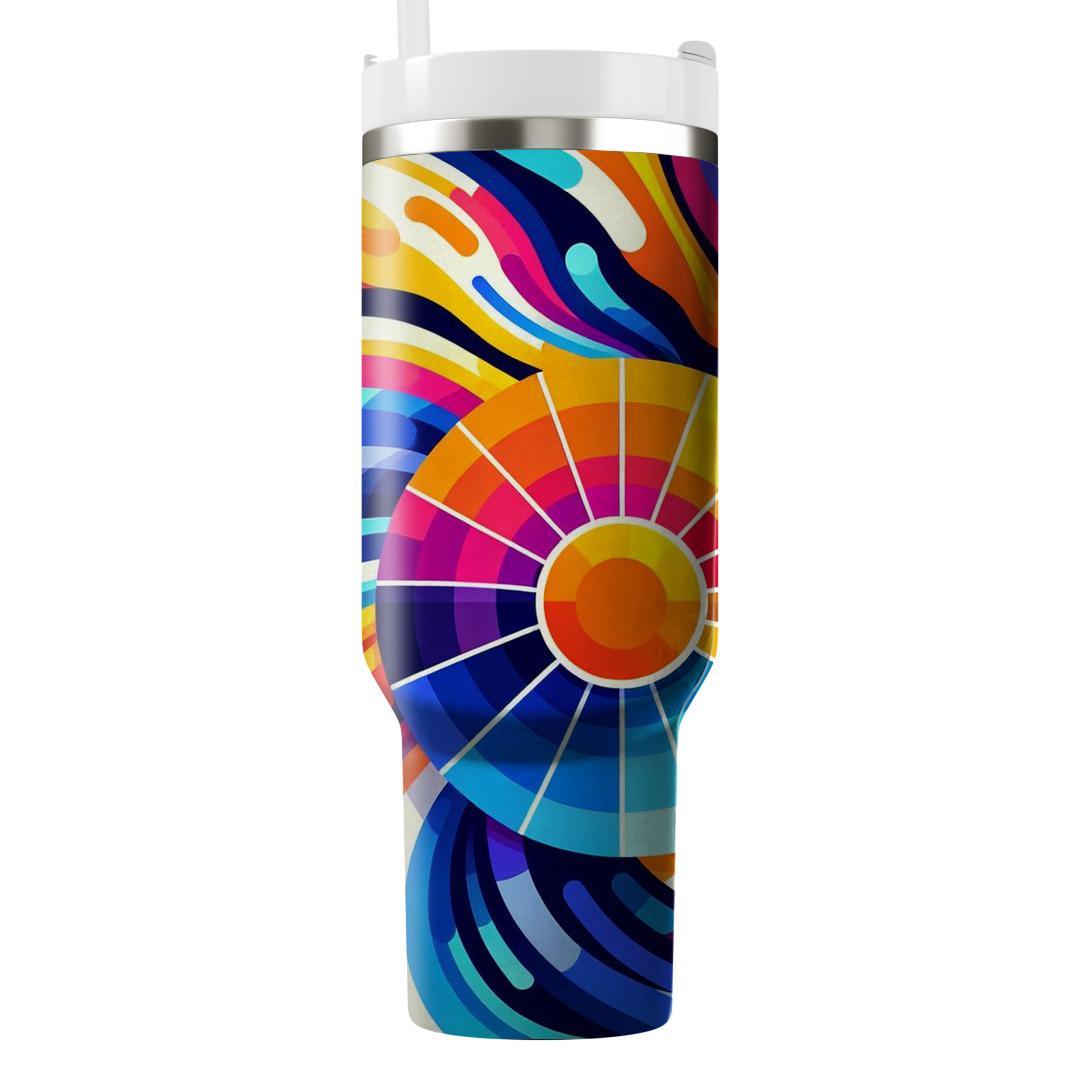 Dynamic Color Wheel  Custom Tumblers