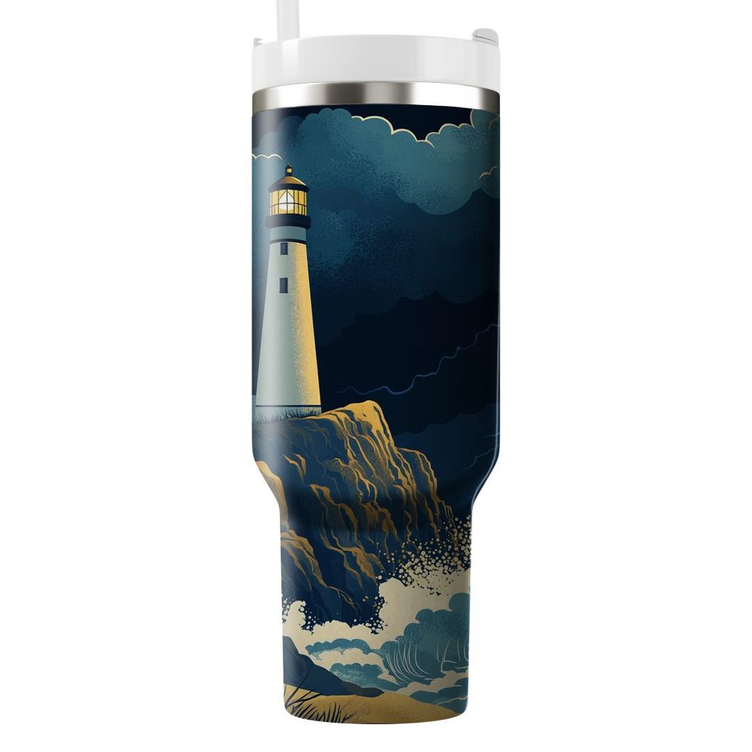 A Lighthouse In The Storm: A Mother’s Steadfast Love Insulated Tumblers