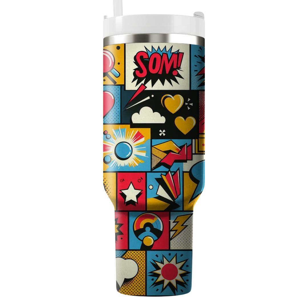 Classic Pop Art  Tumbler Cups